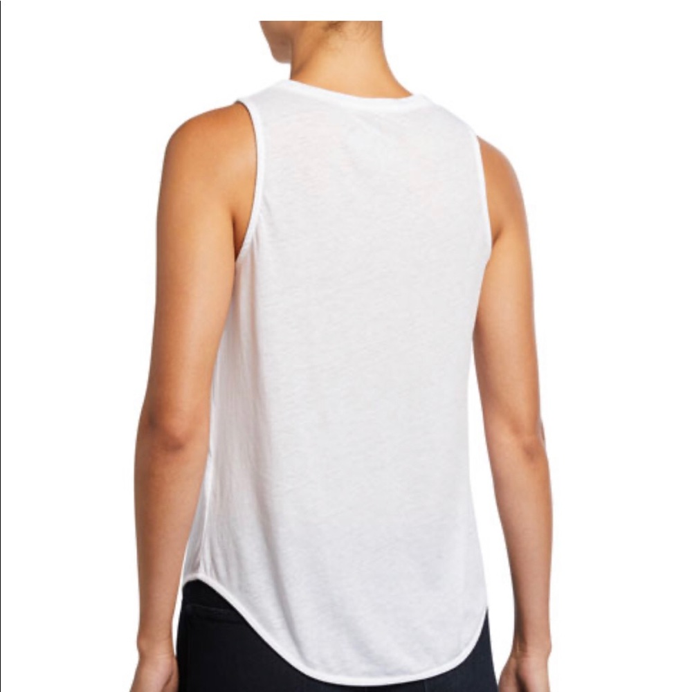 NWT Chaser I’m a Weekend Lover White Tank S - Picture 3 of 4